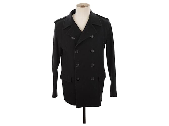 Dior Wool coat Black  ref.1280703