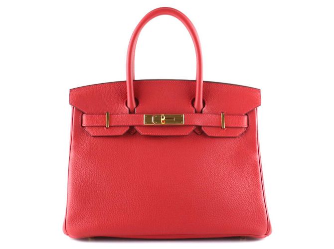 Hermès HERMES Handbags Birkin 30 Red