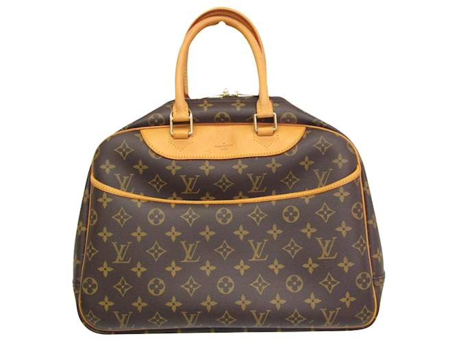 Louis Vuitton Deauville Brown Cloth  ref.1280921