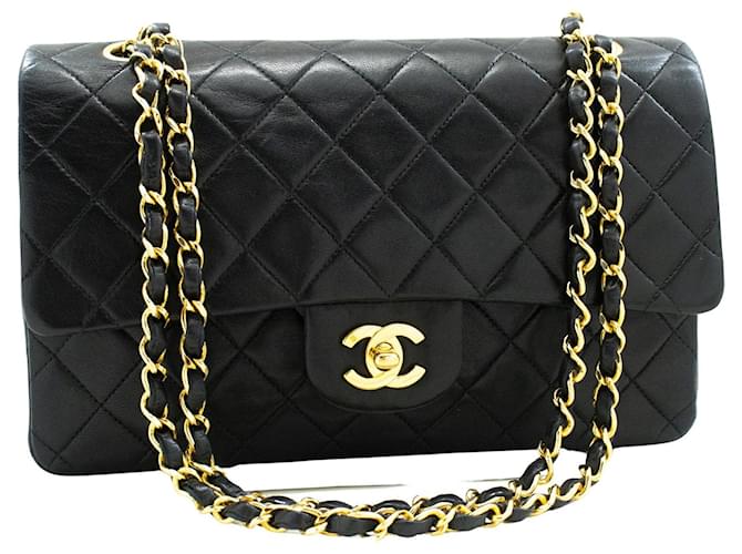 Chanel Timeless Black Leather  ref.1280926