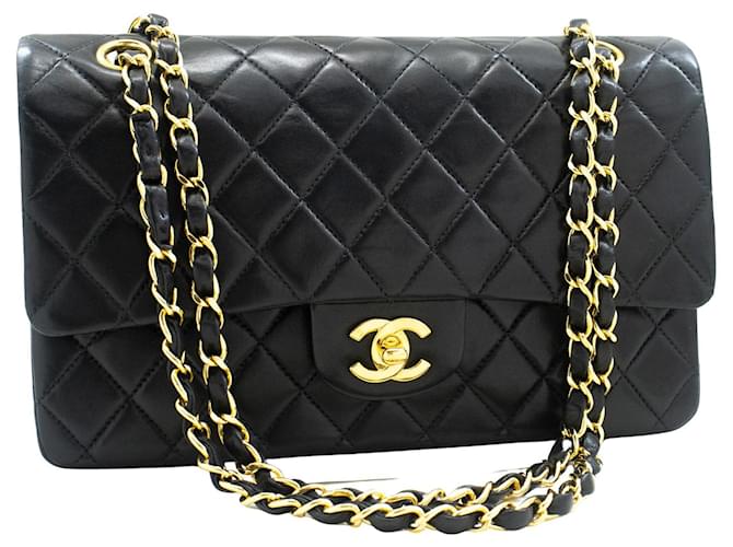 Chanel Timeless Black Leather  ref.1280943