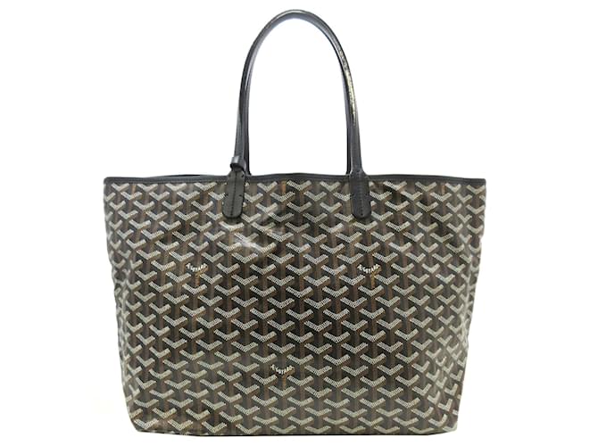 Saint Louis GOYARD Handbags Coco Handle Black Linen  ref.1281043