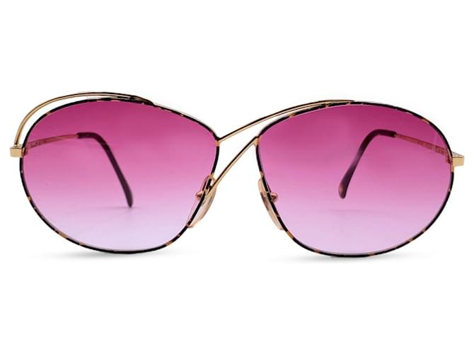 Autre Marque Altri occhiali da sole di marca Rosa Metallo  ref.1281168