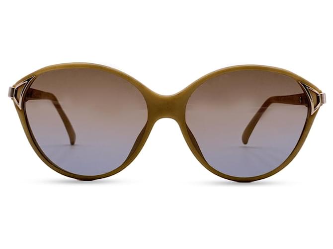 Óculos de sol Christian Dior Bege Plástico  ref.1281177