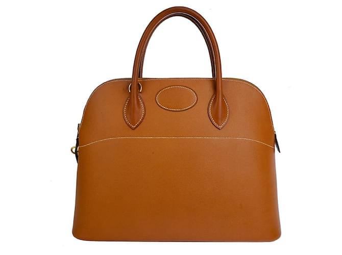 Hermès Bolide Brown Leather  ref.1281187
