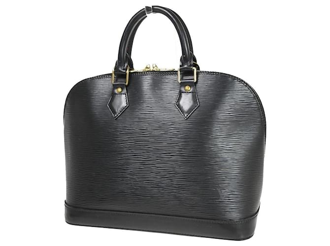 Louis Vuitton Alma Black Leather  ref.1281209