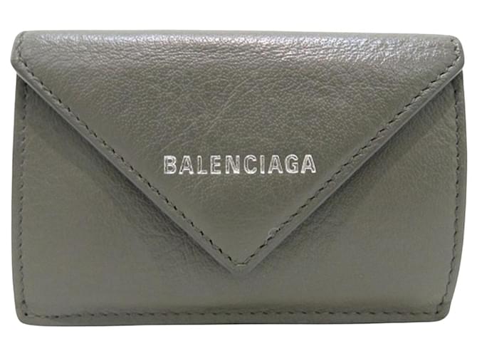 Balenciaga Papier Black Leather  ref.1281234