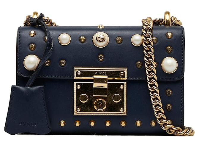 GUCCI Handbags Disney x Gucci Blue Linen  ref.1281238