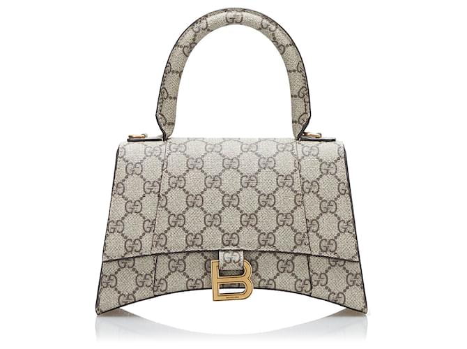 GUCCI Handbags Classic CC Shopping Brown Cloth  ref.1281259
