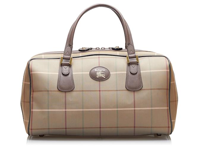 Burberry Handbags Brown Leather  ref.1281281