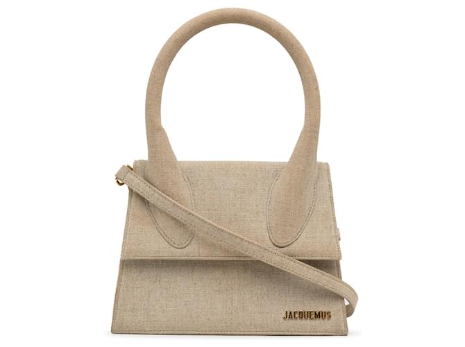 JACQUEMUS Handbags Other Brown Cloth  ref.1281283