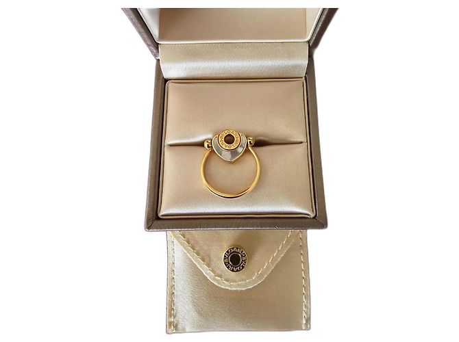 Bulgari Cuore Ring Roségold Perlmutt und Diamanten Golden