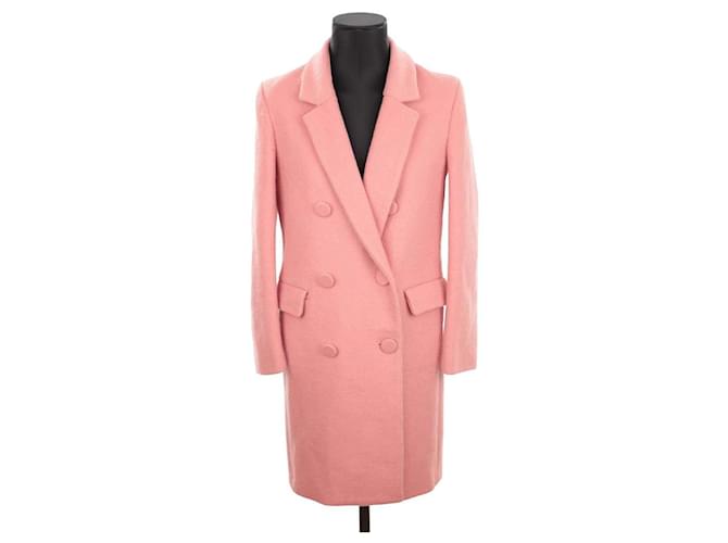 Claudie Pierlot Manteau Polyester Rose  ref.1281353