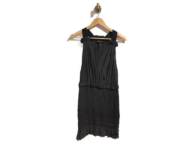 ISABEL MARANT Vestidos T.Internacional L Seda Negro