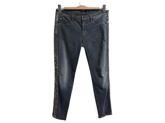 HUDSON  Jeans T.US 28 cotton Blue  ref.1281376