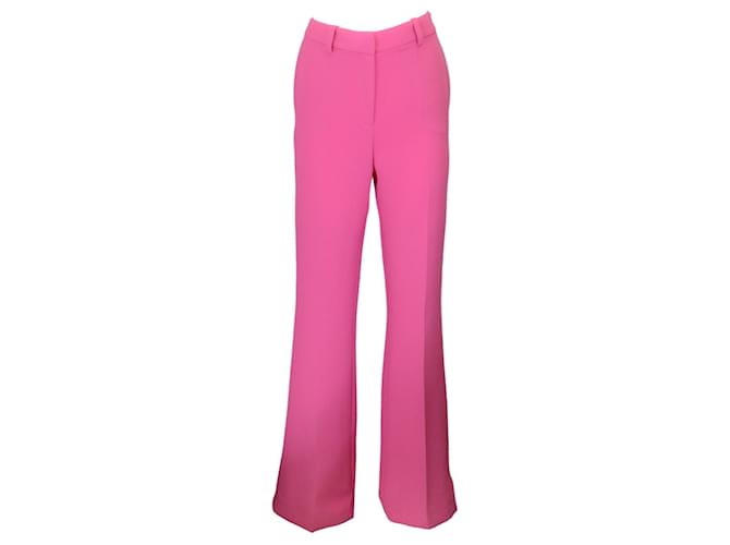 Autre Marque DMN Fuchsia Pink Paula Crepe Trousers / Pants Polyester  ref.1281386