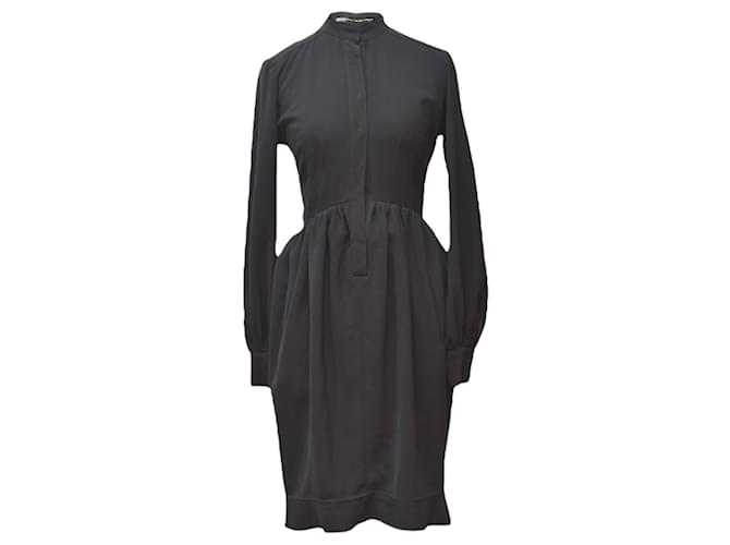 BALENCIAGA Robes S Coton Noir  ref.1281412