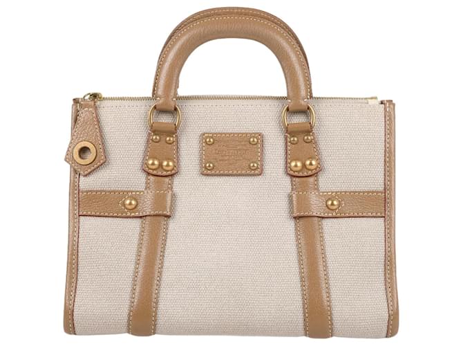 LOUIS VUITTON Limited Edition Toile Trianon Neverfull PM Bag Beige Leather  ref.1281425