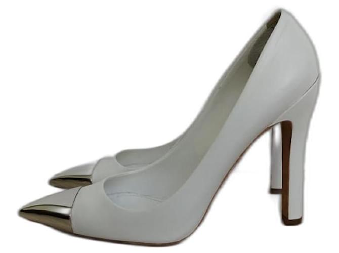 Louis Vuitton High heels Weiß Leder  ref.1281505