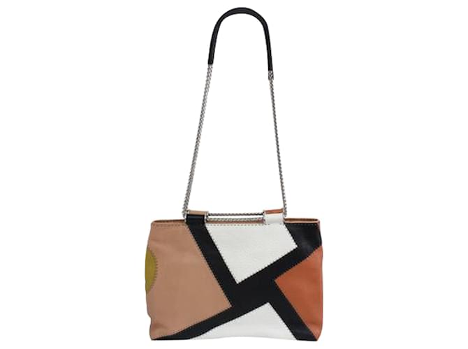 Autre Marque Color Block Shoulder Bag Multiple colors Leather  ref.1281564