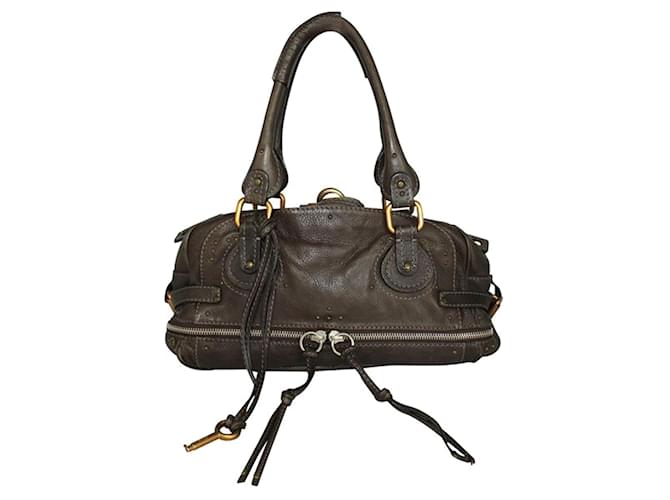 Autre Marque Dark Brown Paddington Bag Leather  ref.1281575