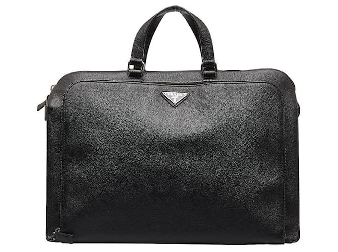 Prada Saffiano Business Briefcase Leather  ref.1281674