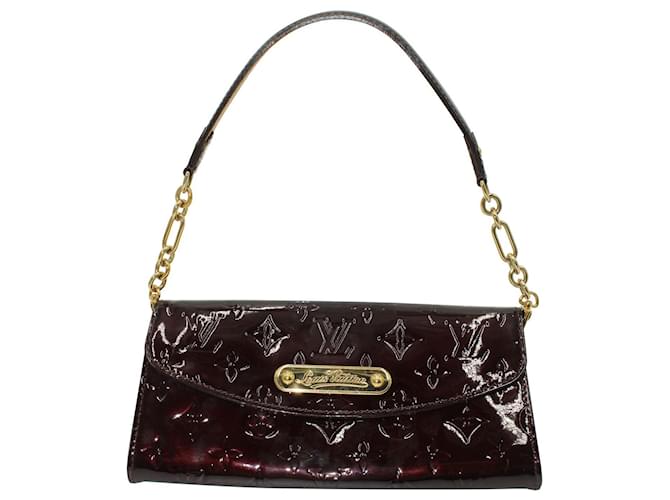 Louis Vuitton Sunset Boulevard Shoulder Bag in Violet Monogram 'Vernis' Patent Leather Purple  ref.1281700