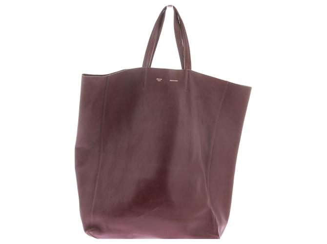 Céline CELINE  Handbags T.  leather Dark red  ref.1281731