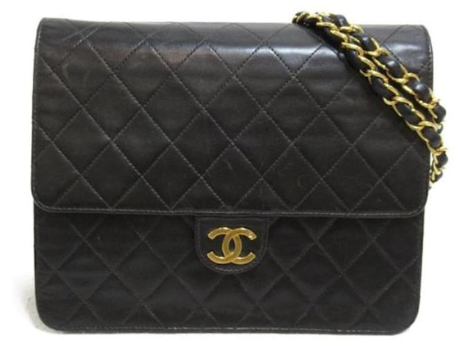 Chanel CC Matelasse Flap Chain Shoulder Bag Leather  ref.1281998
