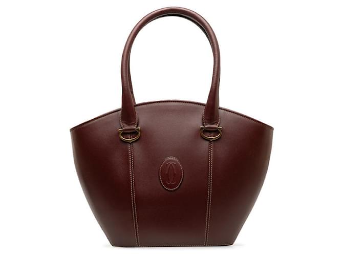 Autre Marque Leather Must de Cartier Handbag  ref.1282030