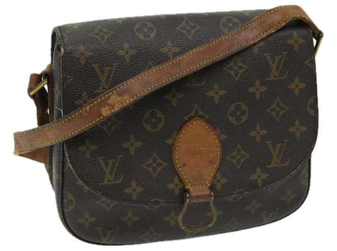 LOUIS VUITTON Monogram Saint Cloud GM Borsa a tracolla M51242 LV Auth yk10914 Monogramma Tela  ref.1282144