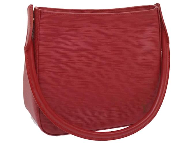 LOUIS VUITTON Epi Looping MM Shoulder Bag SPO Red LV Auth 66534SA Leather  ref.1282151