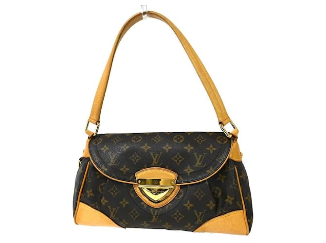 Louis Vuitton Beverly Braun Leinwand  ref.1282267