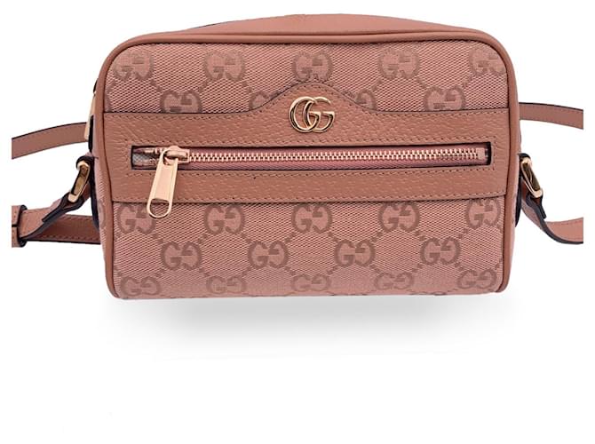 Gucci Shoulder Bag Ophidia Pink Cloth  ref.1282274