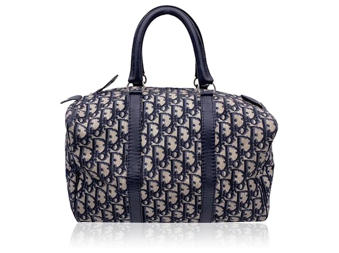 Christian Dior Handbag Vintage n.A. Blue Cloth  ref.1282281