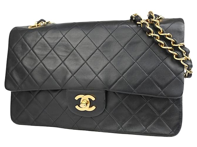 Chanel Timeless Black Leather  ref.1282318
