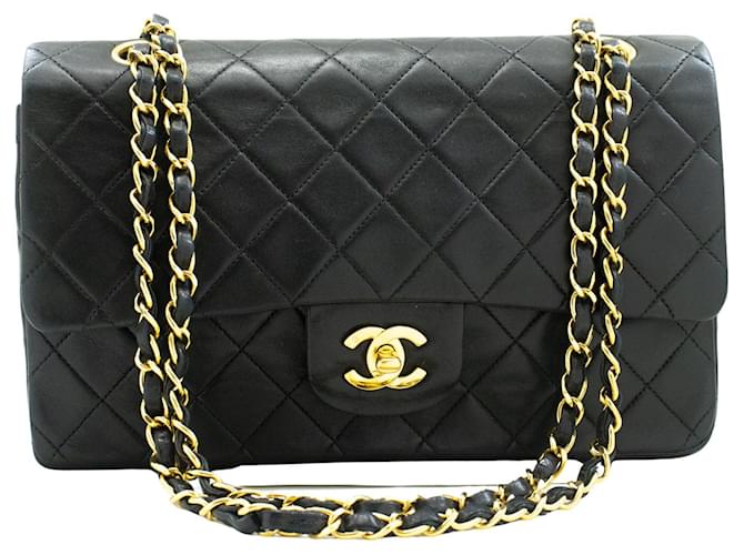 Chanel Timeless Black Leather  ref.1282332