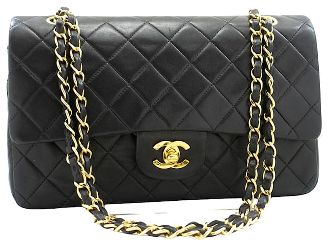 Chanel Timeless Black Leather  ref.1282353
