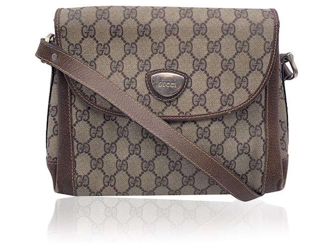 Gucci Shoulder Bag Vintage n.A. Beige Cloth  ref.1282429