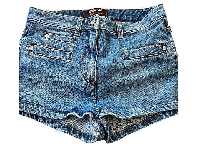 Mini short Roberto Cavalli jeans Blu navy