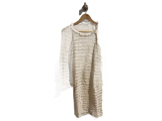 ISABEL MARANT ETOILE Vestidos T.Internacional XL Algodón Beige