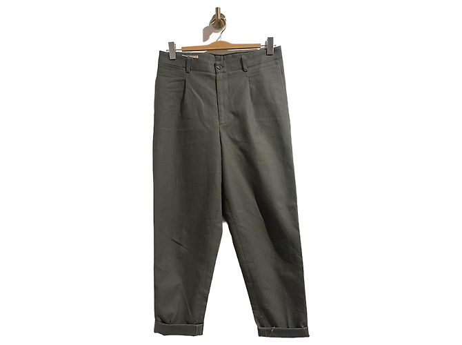 Hermès HERMES Hose T.Internationale M Baumwolle Grau