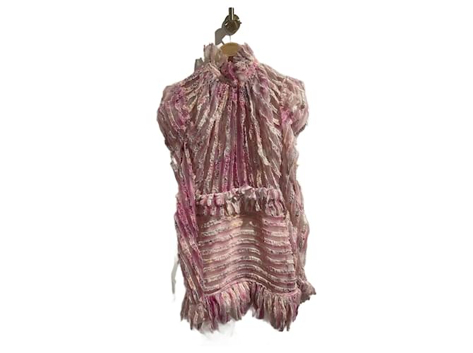Autre Marque RAISA VANESSA  Dresses T.fr 36 polyester Pink  ref.1282588