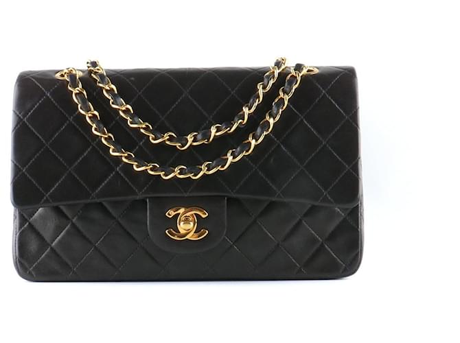 Timeless CHANEL  Handbags T.  leather Black  ref.1282603