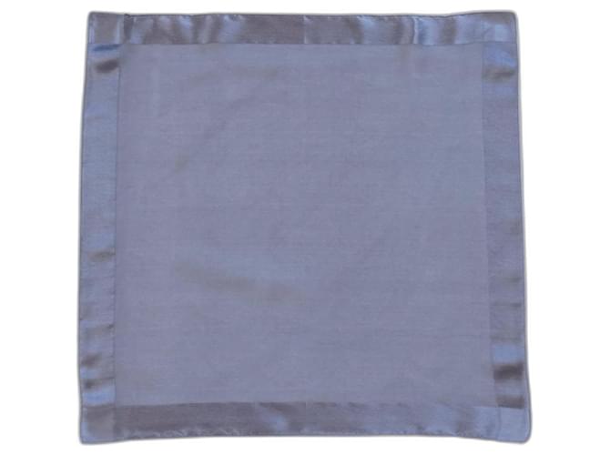 Giorgio Armani Silk scarves Grey  ref.1282681