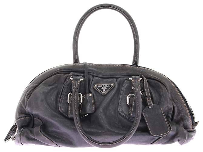 PRADA  Handbags T.  leather Grey  ref.1282789
