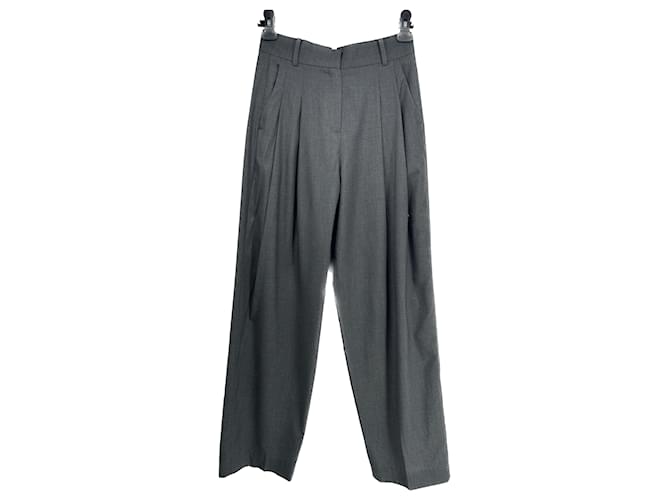 Autre Marque PAPER MOON Pantalon T.US 2 polyestyer Polyester Gris  ref.1282794