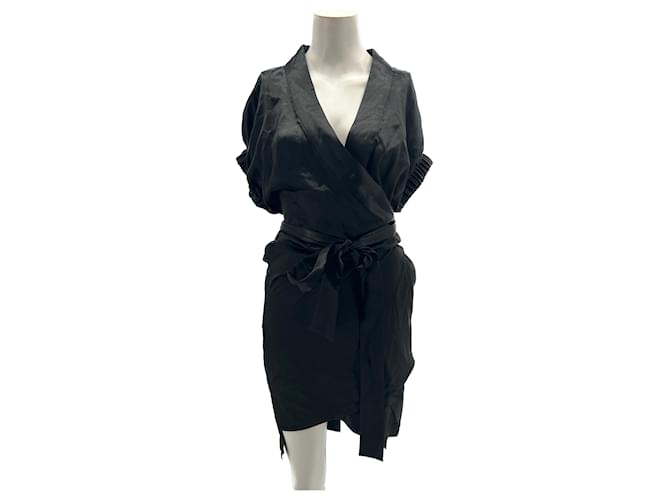 Autre Marque NOON BY NOOR Robes T.fr 34 polyestyer Polyester Noir  ref.1282811