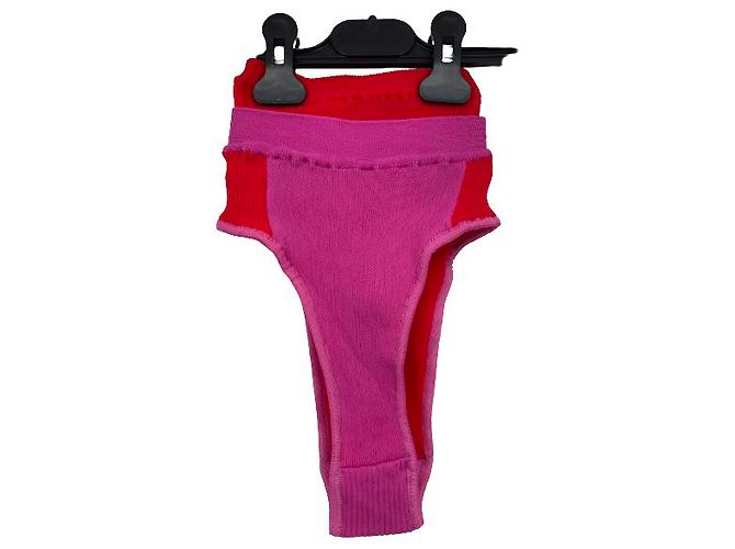 Shorts Jacquemus T.International S em algodão Rosa