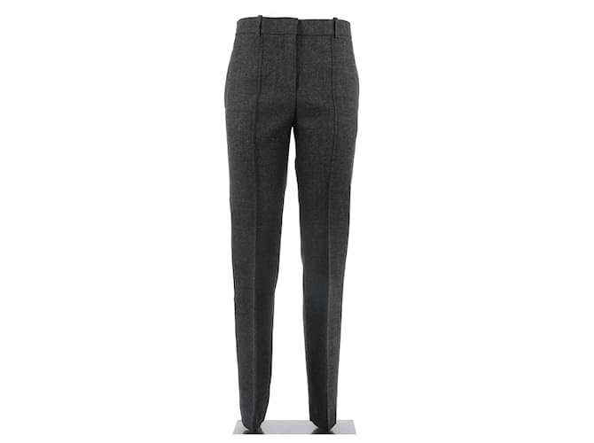Céline CELINE  Trousers T.fr 36 Wool Grey  ref.1282817